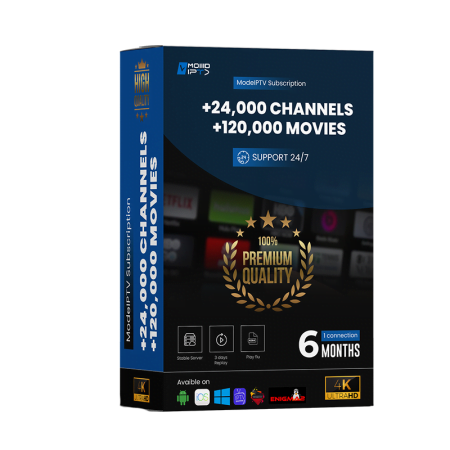 6 Months IPTV Premium Subscriptions